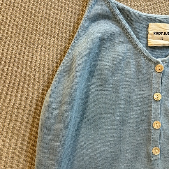 Rudy Jude Knit Dress in sky size medium. - Picture 3 of 4